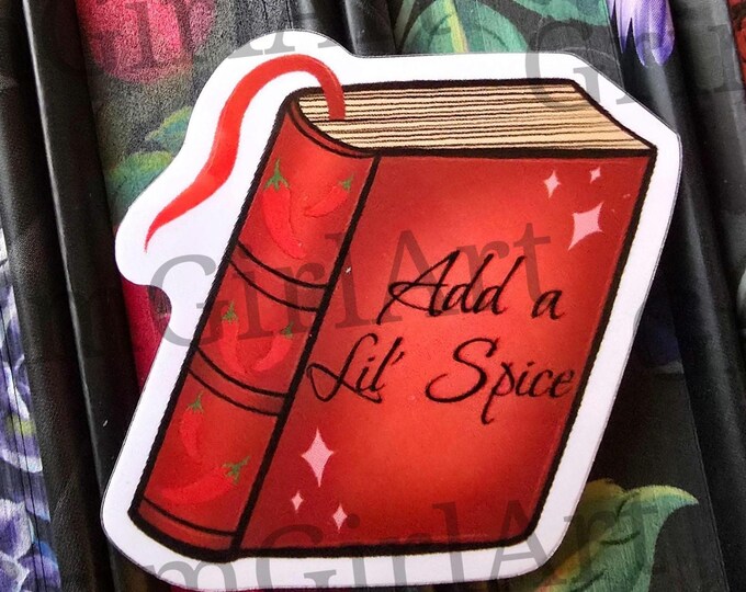 Book Sticker Add A Lil Spice