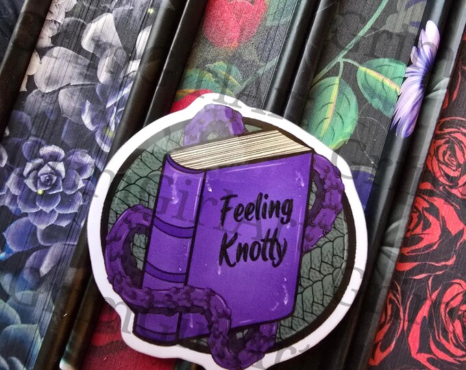 Book Sticker - Feeling Knotty