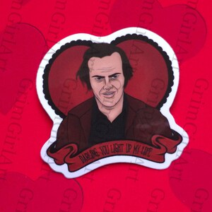 Horror Valentine Sticker - Darling, You Light Up My Life