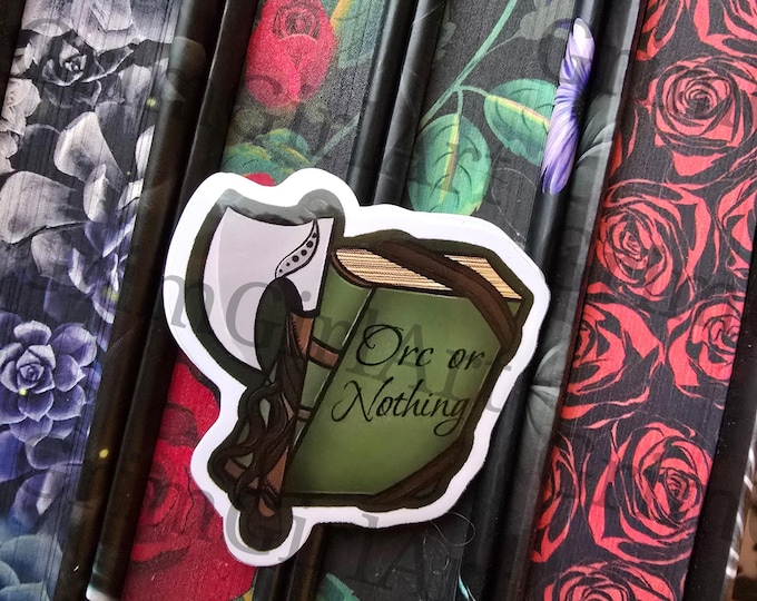 Book Sticker - Orc or Nothing