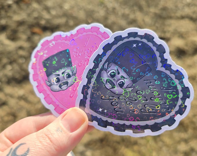 NosfeCutie Stickers - Holographic Finish!