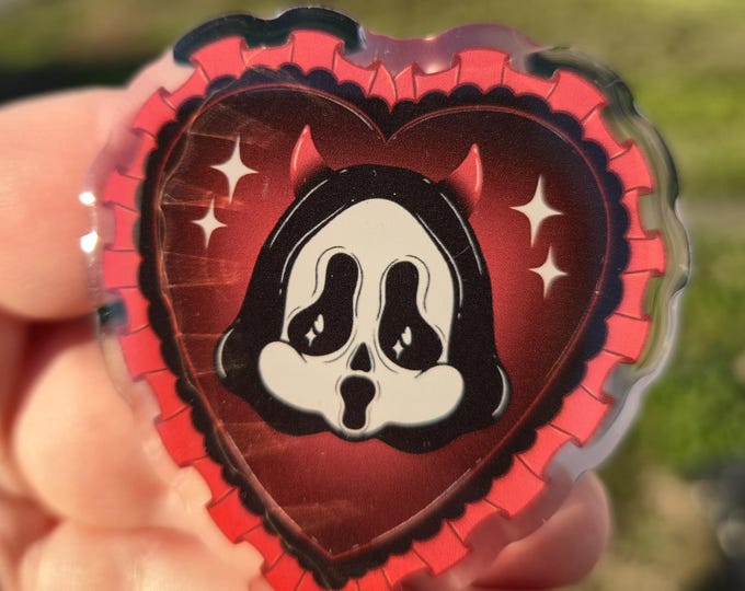 Horned Killer Cutie Magnetic Phone Grip