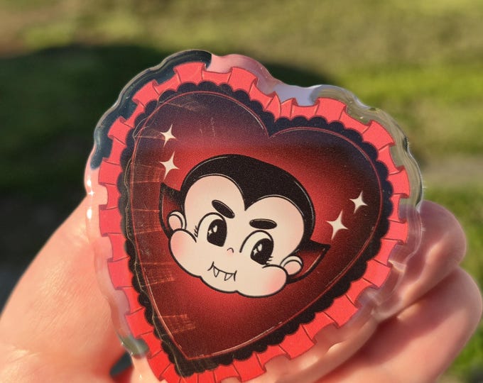 Blood Sucker Cutie Magnetic Phone Grip