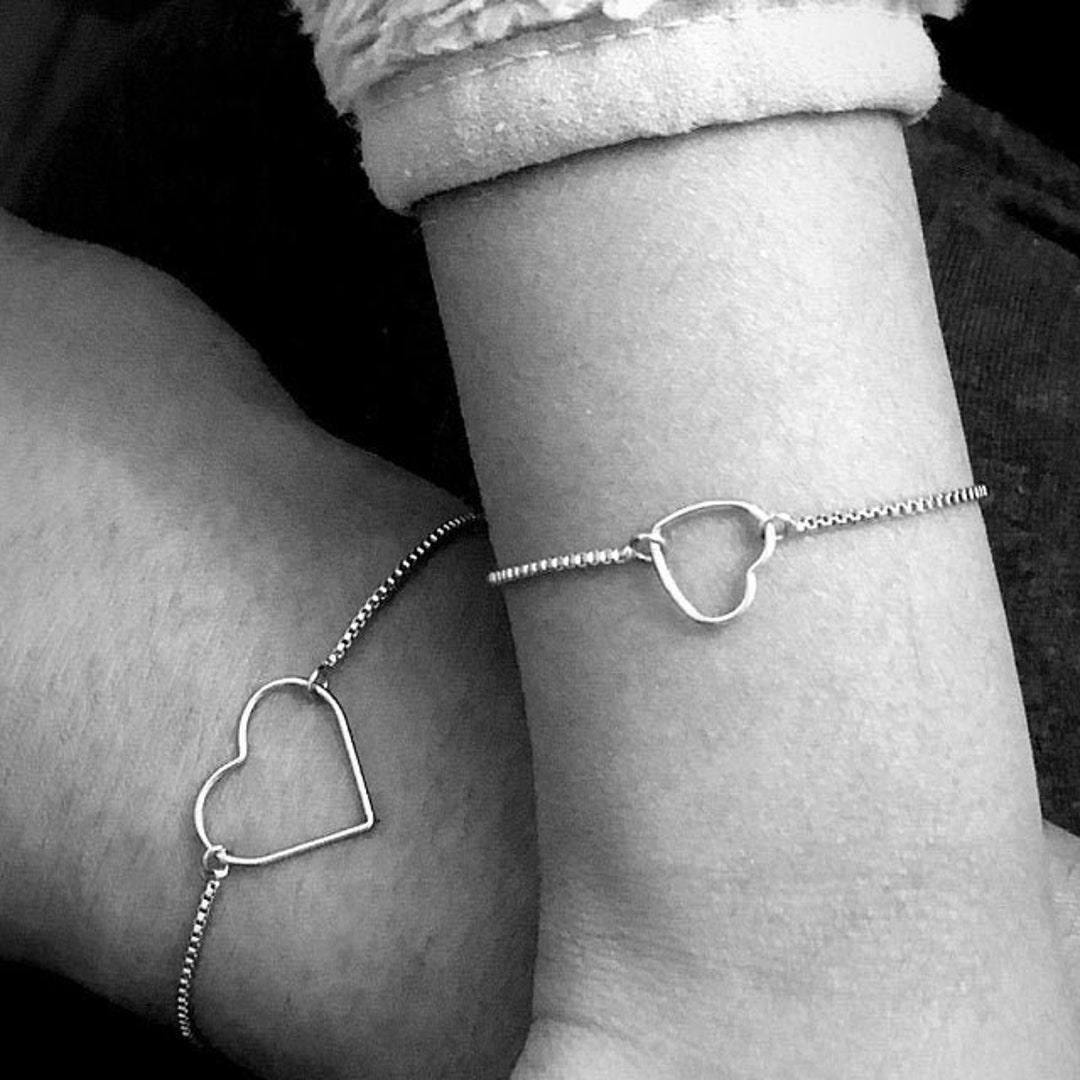 Mother Daughter Bracelet Set Mommy and Me Jewelry Mother Etsy