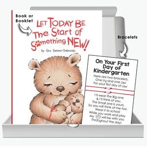 First Day of Kindergarten Mommy and Me Back to School Bracelets First Day of School Bracelet Matching Bracelet Kindergarten Bracelet