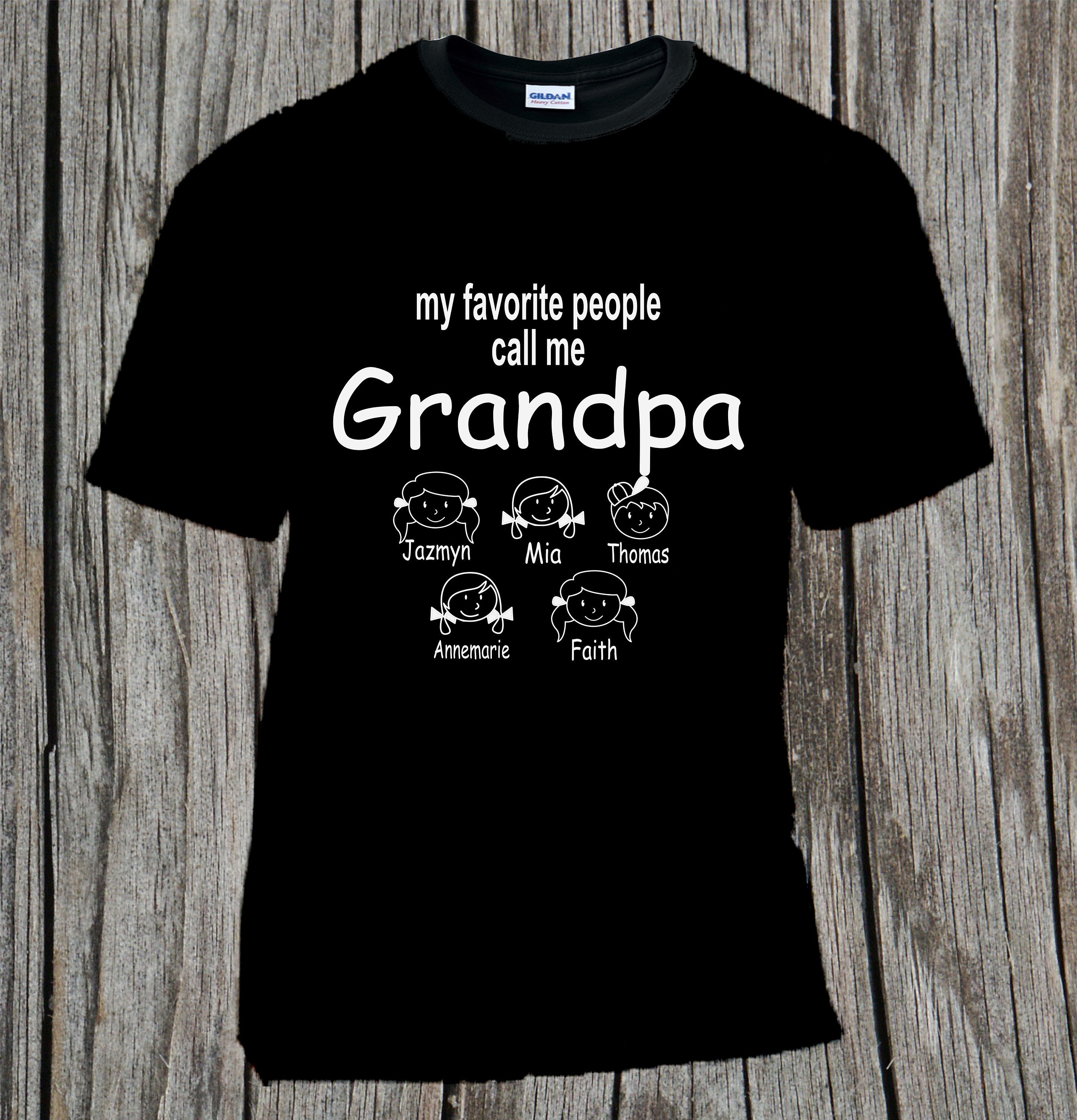 Fathers Day Shirts Grandpa
 Grandpa Shirt Father s Day Gift Personalized Grandpa Shirt