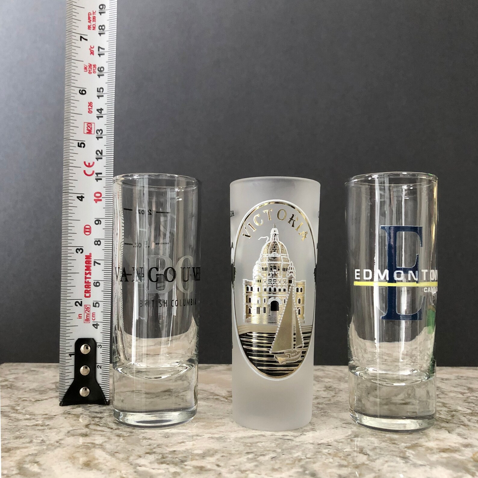 Vintage Liquor Shot Glasses Tall Shot Glasses Liquor Etsy