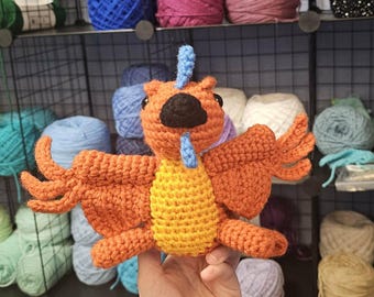 Chibi Style Toruk Banshee/Toruk Makto Ikran Mount Avatar Pandora Inspired Crochet PATTERN