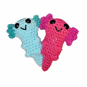 Axolotl No Sew Crochet Pattern Baby Axolotl