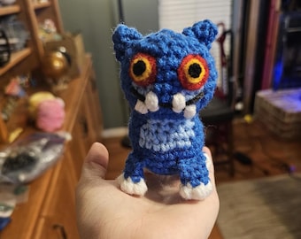 Derpy Tiger Crochet Pattern, K-Pop Demon Hunters (PDF Pattern)