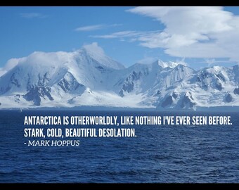Antarctica is Otherworldly