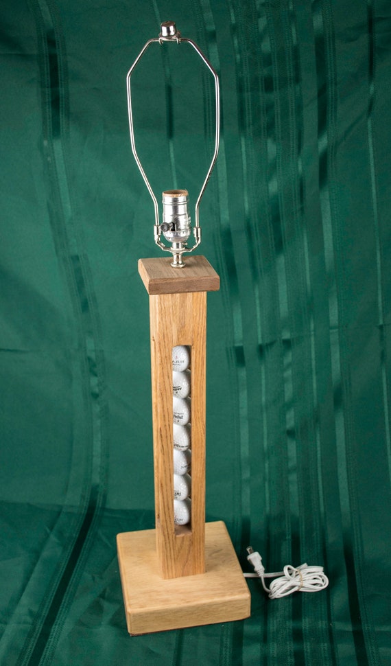 Golf Ball Table Lamp Etsy
