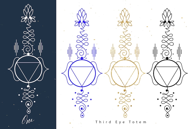 Download Crown Chakra Totem. SVG | Etsy