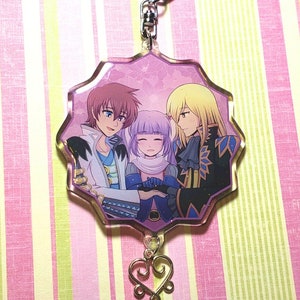 Tales of Graces Friendship Trio Double-Sided Charm