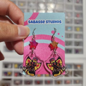 Sir Pentious Hazbin Hotel Earrings