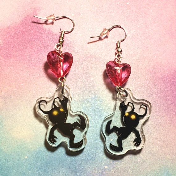 Kingdom Hearts Heartless Earrings