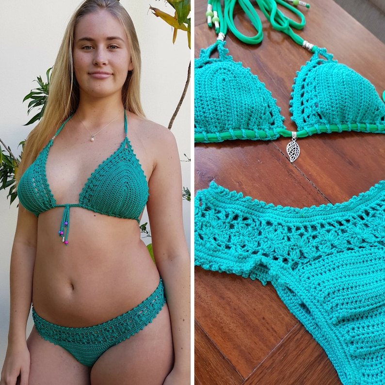 Crochet Bikini Pattern tigerlily Crochet Bikini Etsy
