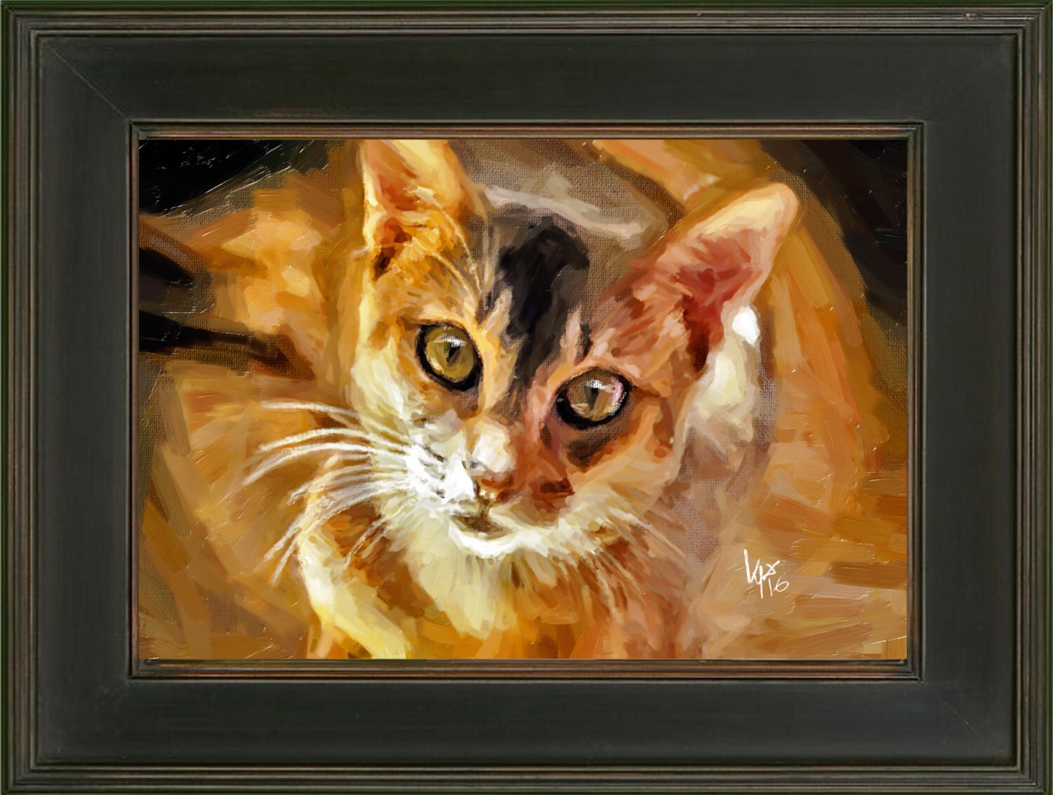 Cat Wall Art Cat Art Prints Cat Wall Decor Cat Canvas Art Cat Etsy