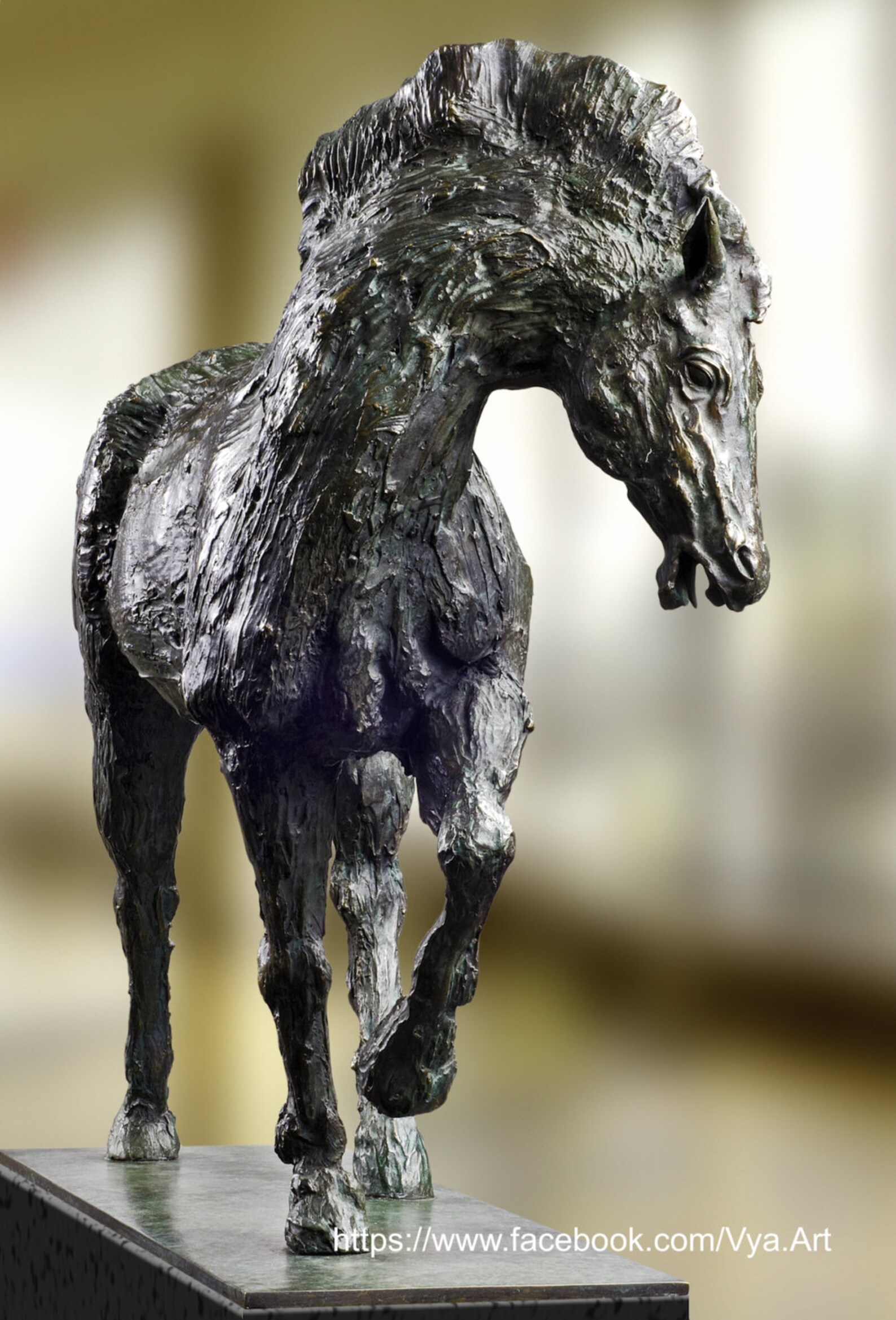 Metal Horse Sculpture Bronze Horse Sculpture Bronze Equestrian Etsy
