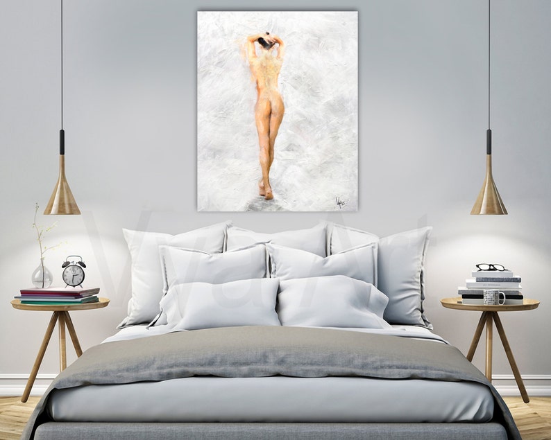 Figure Painting Oil Painting Painting Nude Painting Nude Art Original Painting Modern art wall art watercolor painting abstract figure nude