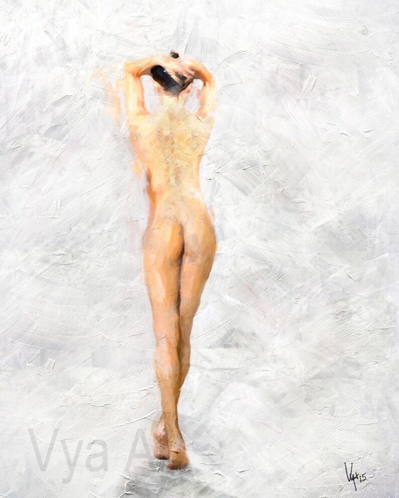 Figure Painting Oil Painting Painting Nude Painting Nude Art Original Painting Modern art wall art watercolor painting abstract figure nude