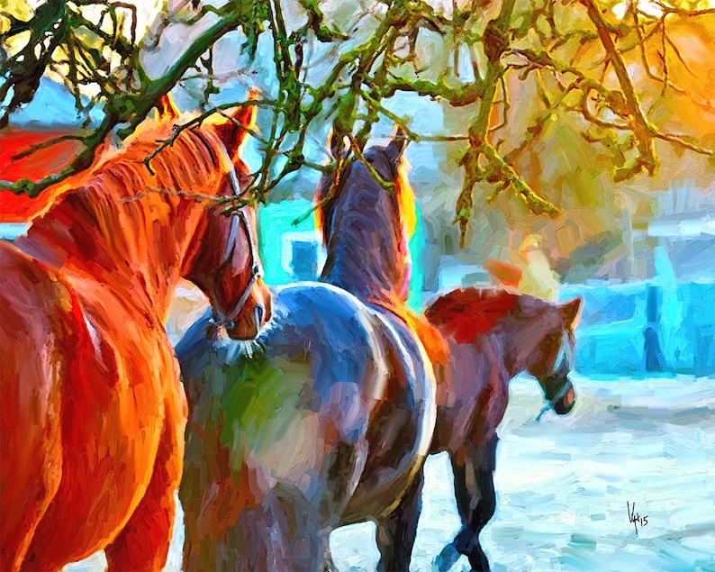 Convertir imagen en pintura pintura de la comisión de fotos Etsy España