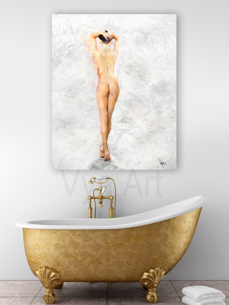 Figure Painting Oil Painting Painting Nude Painting Nude Art Original Painting Modern art wall art watercolor painting abstract figure nude