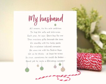 Card for husband | Etsy