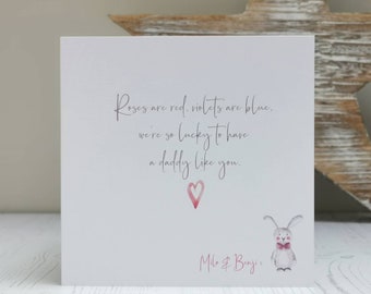 Dad To Daughter Valentine Poem Valentines Gift Valentine's Day