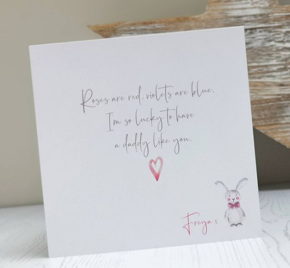 Download Daddy Father S Day Valentine S Day Birthday Poem Etsy