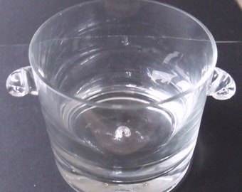 Vintage Quality Glass Ice Bucket