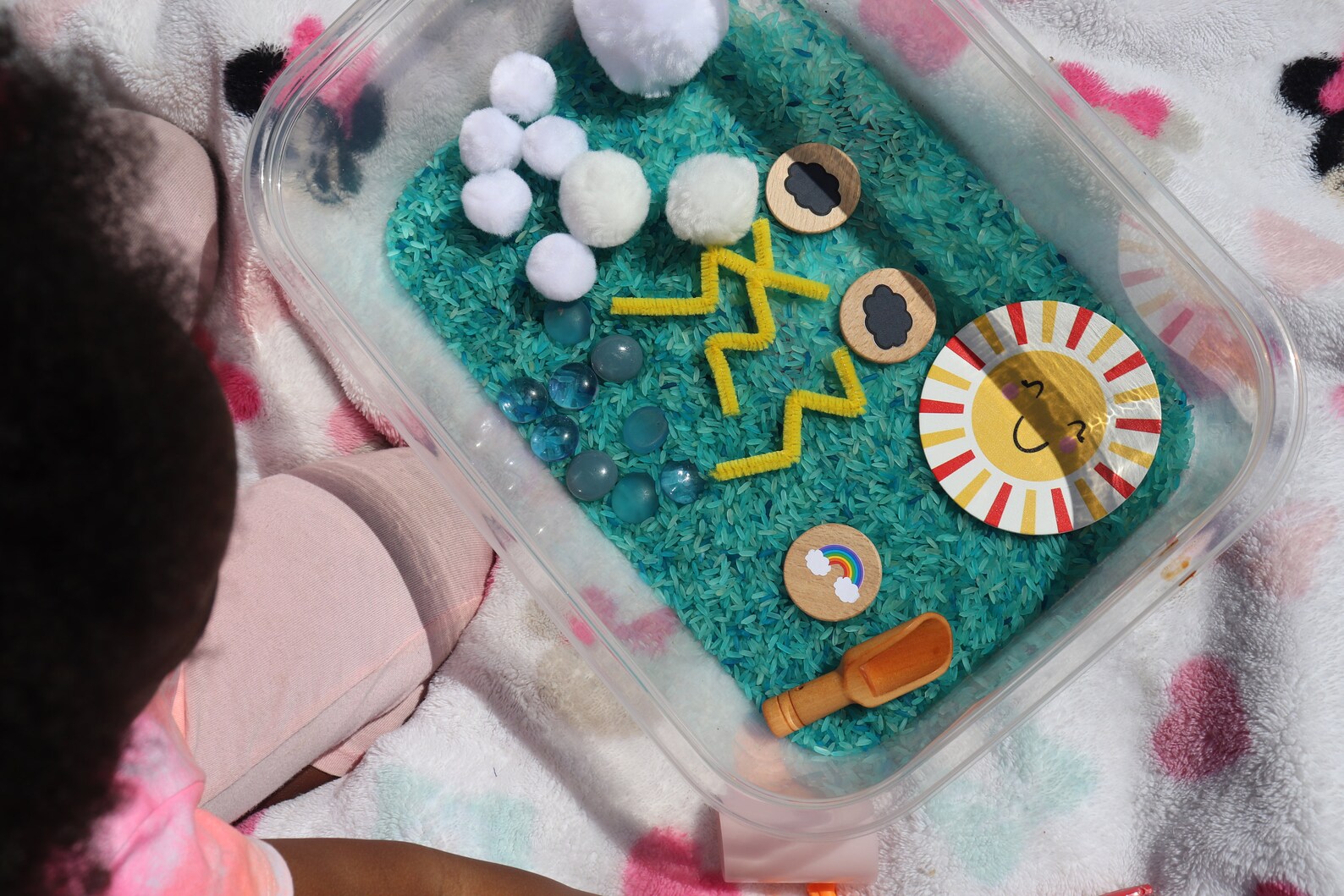 Weather Sensory Bin Etsy