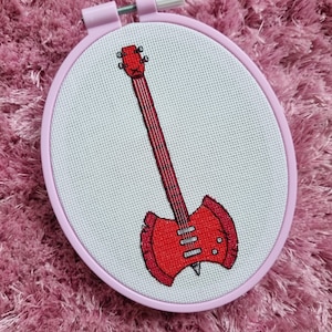Axe Bass - PDF Cross Stitch Pattern!