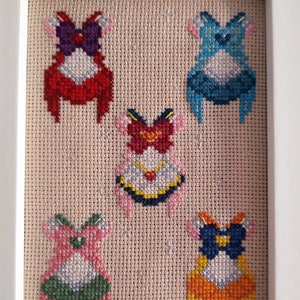 Mini Super Magical Suits - Set 3  - Cross Stitch Pattern!