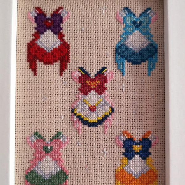 Mini Super Magical Suits - Set 3  - Cross Stitch Pattern!