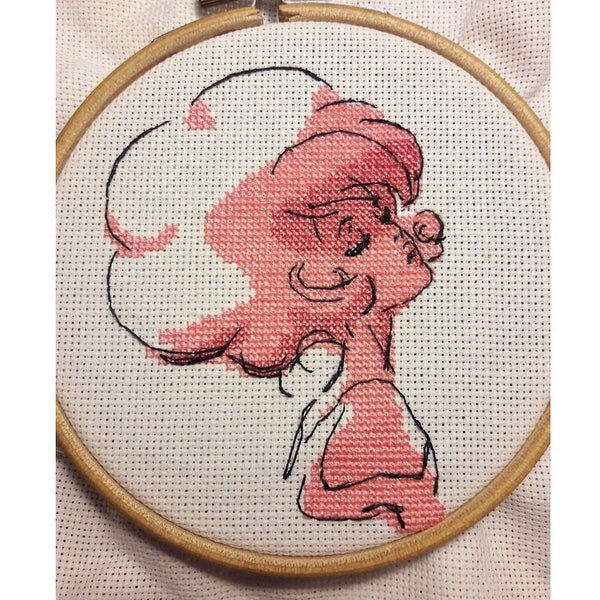 Pink Diamond - Steven Universe - PDF Cross Stitch Pattern!