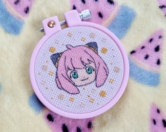 Smug PDF Cross Stitch Pattern Anime Cross Stitch Japanese 