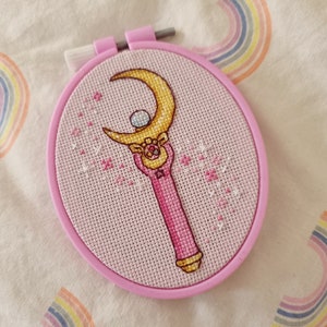 Magic Pink Wand - PDF Cross Stitch Pattern!