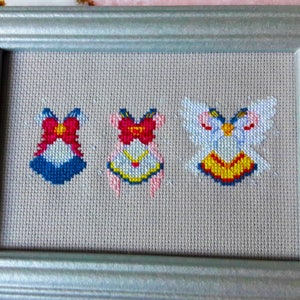 Mini Suits - Magic Moon Set - Cross Stitch Pattern!