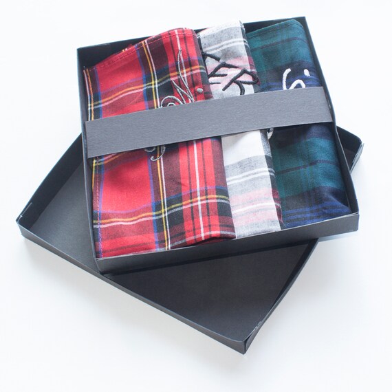 Fazzoletto Quadrato Tascabile Hanky Tessuto Semplice A Scacchi - Foto 9