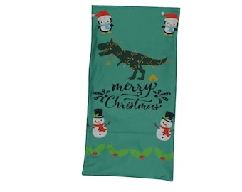 Personalized Merry Christmas Large Santa Sack Gift Green Stocking Present Made to order