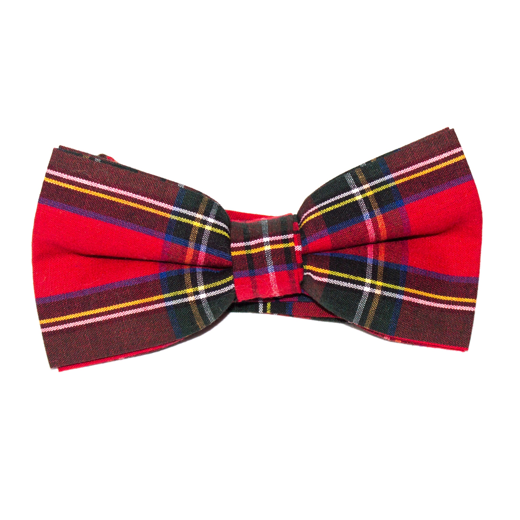 Men's Royal Stewart Tartan Bow Tie And Hanky Set Pretied Etsy