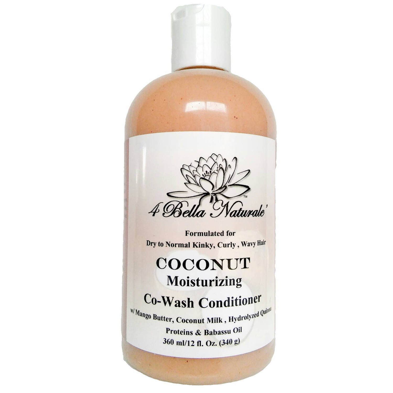 Moisturizing Coconut CoWash Cleansing Conditioner 12 oz Etsy
