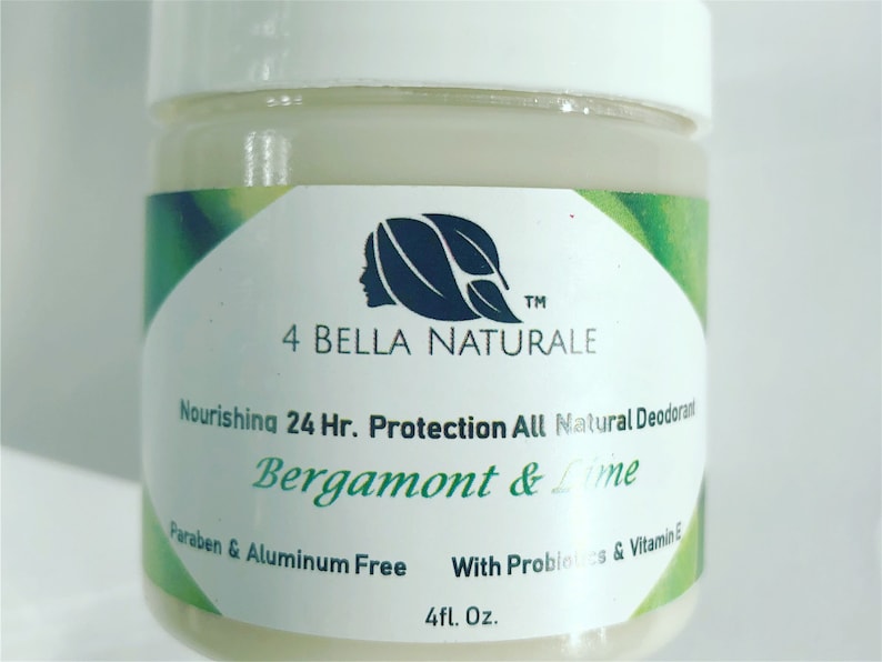 Natural Deodorant Cream4oz Etsy