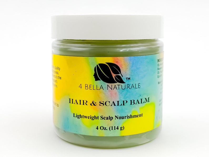 Hair & Scalp Balm Lightweight Nonpore Clogging 8oz Jar Etsy