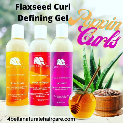 Flax Seed W/ Marshmallow Root Curl Defining Gel-8oz. All - Etsy Flax Seed W/ Marshmallow Root Curl Defining Gel-8oz. All - Etsy