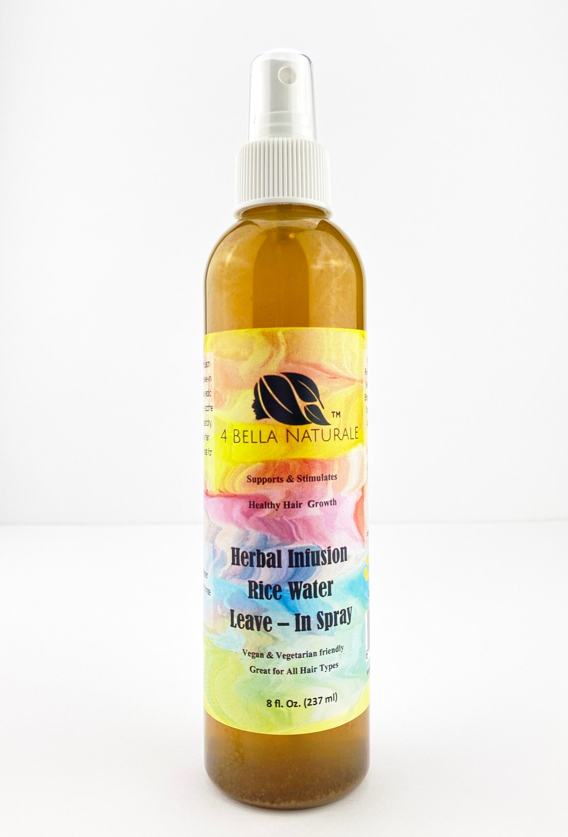Herbal Infusion Rice Water Leavein Spray Vegan Fenugreek Etsy