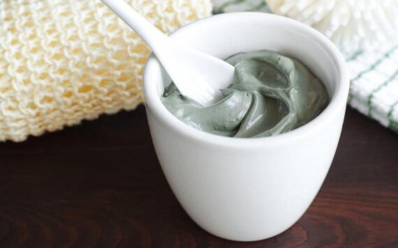 Detoxifying Hair Mud Wash Handcrafted Natural Organic Etsy