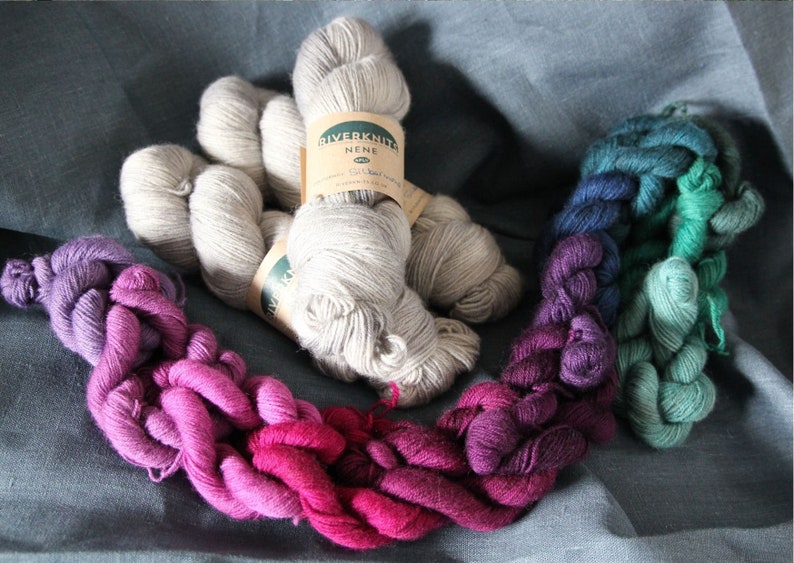 Knitting Pattern Blanket SCOTTISH RAINBOW BLANKET Easy Intarsia Garter Stitch 4ply Advent Yarn Calendar image 8