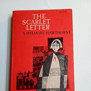 The Scarlett Letter by Nathaniel Hawthorne vintage paperback